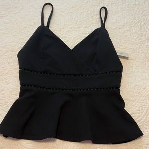 New Francesca’s Black Top Size Small